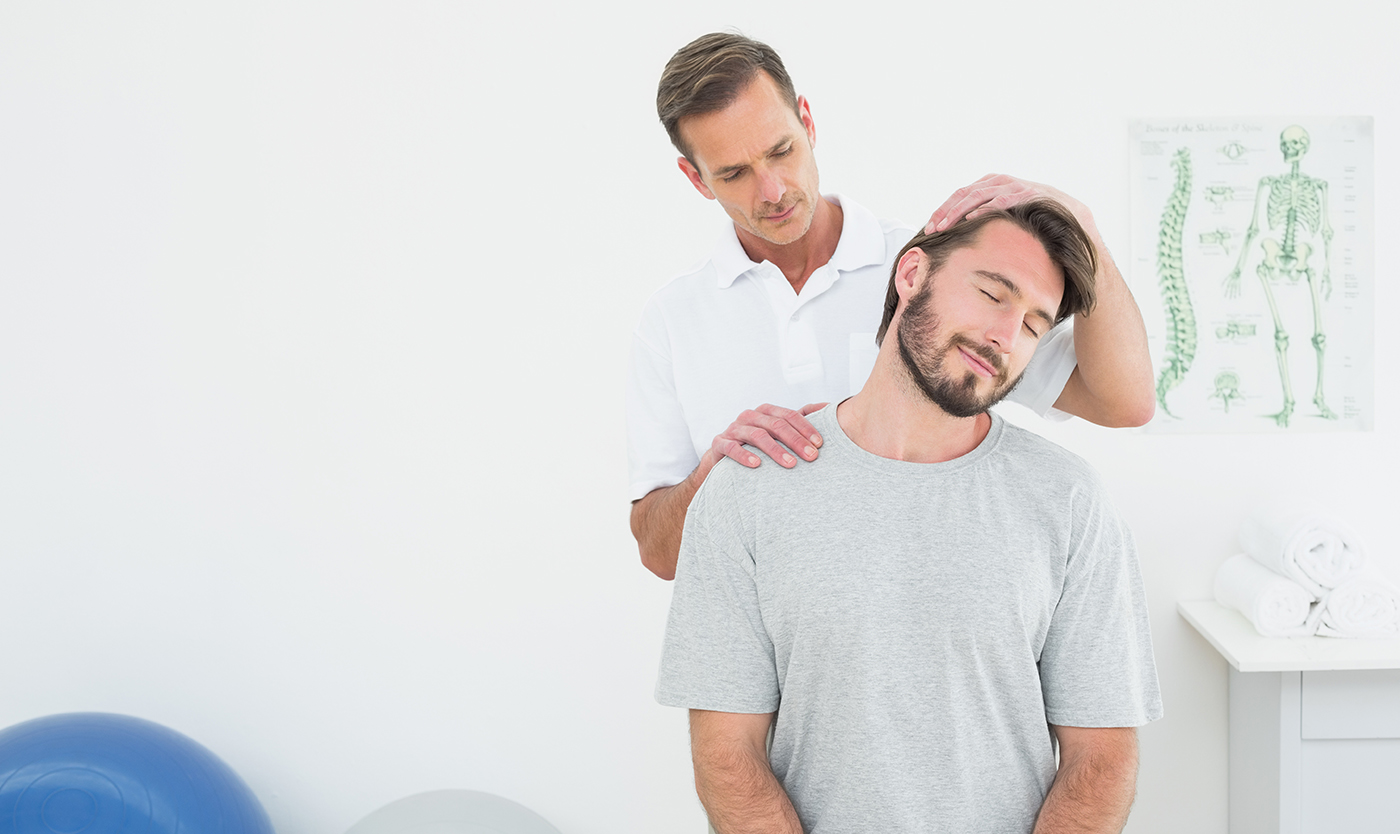 Man with lower back pain needs chiropractic care.